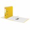 Папка-регистратор BRAUBERG с покрытием из ПВХ, 80 мм, с уголком, желтая (удвоенный срок службы), 227194 - фото 11058552