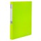 Папка 40 вкладышей BRAUBERG "Neon", 25 мм, неоновая, зеленая, 700 мкм, 227452 - фото 11059425