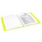 Папка 40 вкладышей BRAUBERG "Neon", 25 мм, неоновая желтая, 700 мкм, 227453 - фото 11059438