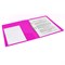 Папка на 2 кольцах BRAUBERG "Neon", 25 мм, внутренний карман, неоновая розовая, до 170 листов, 0,7 мм, 227458 - фото 11059473
