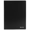 Папка на 2 кольцах BRAUBERG "Office", 25 мм, черная, до 170 листов, 0,5 мм, 227495 - фото 11059649