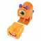 Точилка механическая ПИФАГОР "Монстрик", корпус оранжевый, для чернографитных и цветных карандашей, 228477 - фото 11062824