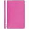 Скоросшиватель пластиковый BRAUBERG, А4, 130/180 мкм, розовый, 228672 - фото 11063932