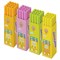 Ластик ЮНЛАНДИЯ "Башенки", 64х15х15 мм, цвет ассорти, картонный держатель, 228719 - фото 11064225