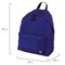 Рюкзак BRAUBERG СИТИ-ФОРМАТ универсальный, "Stars", синий, 41х32х14 см, 228863 - фото 11065252