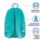 Рюкзак BRAUBERG FASHION CITY универсальный, карман-антивор, "K-pop", бирюзовый, 44х31х16 см, 229966 - фото 11069657