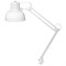 Настольная лампа светильник Бета-К на струбцине, цоколь Е27, белый - фото 11075894