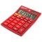 Калькулятор настольный BRAUBERG ULTRA-08-WR, КОМПАКТНЫЙ (154x115 мм), 8 разрядов, двойное питание, БОРДОВЫЙ, 250510 - фото 11081500
