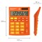 Калькулятор настольный BRAUBERG ULTRA-08-RG, КОМПАКТНЫЙ (154x115 мм), 8 разрядов, двойное питание, ОРАНЖЕВЫЙ, 250511 - фото 11081504