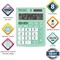 Калькулятор настольный BRAUBERG ULTRA PASTEL-08-LG, КОМПАКТНЫЙ (154x115 мм), 8 разрядов, двойное питание, МЯТНЫЙ, 250515 - фото 11081555