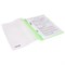 Скоросшиватель пластиковый BRAUBERG "Pastel" А4, 130/180 мкм, мятный, 270458 - фото 11082904