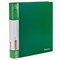 Папка на 4 кольцах, ширина 40 мм, BRAUBERG EXTRA, до 300 листов, ЗЕЛЕНАЯ, 0,8 мм, 270550 - фото 11083175