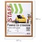 Рамка 30х40 см небьющаяся, STAFF "Grand", багет 18 мм, МДФ, цвет "миланский орех", 391201 - фото 11092143