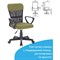 Кресло подростковое КОМПАКТНОЕ BRABIX "Jet MG-315", зеленое, 531841 - фото 11113610