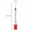 Шприц инсулиновый SFM, 1 мл, КОМПЛЕКТ 10 шт., в пакете, U-40 игла несъемная 0,3х8 мм - 30G, 534254 - фото 11136217