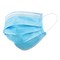 Маска медицинская одноразовая, КОМПЛЕКТ 100 шт., короб, 3-х слойный фильтр СМС, голубая, ГЕКСА - фото 11136702