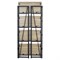 Стеллаж на металлокаркасе BRABIX "LOFT SH-001", 600х300х1250 мм, складной, цвет дуб натуральный, 641230 - фото 11137692