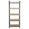 Стеллаж на металлокаркасе BRABIX "LOFT SH-003", 600х350х1500 мм, 5 полок, цвет дуб натуральный, 641236 - фото 11137753