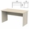 Стол письменный "Арго", 1400х730х760 мм, ясень шимо - фото 11137778