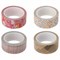 Клейкая WASHI-лента для декора, 15 мм х 5 м, ассорти, в дисплее, рисовая бумага, ОСТРОВ СОКРОВИЩ, 661719 - фото 11140997