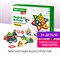 Магнитный конструктор BIG MAGNETIC BLOCKS-34, 34 детали, с колесной базой, BRAUBERG KIDS, 663845 - фото 11183572