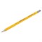 Карандаш чернографитный ЮНЛАНДИЯ, 1 шт., "Школьный", НВ, корпус желтый, с резинкой, 181588 - фото 11204972