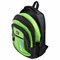 Рюкзак BRAUBERG HIGH SCHOOL универсальный, 3 отделения, "Лайм", черный/салатовый, 46х31х18 см, 225524 - фото 11208433