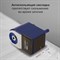 Точилка механическая BRAUBERG "ORIGINAL", для чернографитных и цветных карандашей, крепление к столу, корпус синий, 228480 - фото 11209121