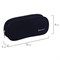 Пенал-косметичка BRAUBERG овальный, полиэстер, "Black", 22х9х5 см, 229271 - фото 11209481