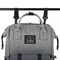 Рюкзак для мамы BRAUBERG MOMMY, крепления для коляски, термокарманы, серый, 41x24x17 см, 270818 - фото 11212555