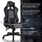 Кресло компьютерное BRABIX "GT Racer GM-100", две подушки, экокожа, черное/серое, 531926 - фото 11219231