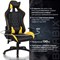Кресло компьютерное BRABIX "GT Master GM-110", две подушки, экокожа, черное/желтое, 531927 - фото 11219238