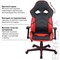 Кресло компьютерное BRABIX "Storm GM-006", регулируемые подлокотники, экокожа, черное/красное, 532500 - фото 11219747