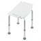 Стул сиденье прямоугольный ТИТАН для купания в душе / ванной, регулировка высоты ножек под любой рост, BRABIX, 532620 - фото 11219993