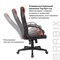 Кресло компьютерное BRABIX "Game GM-017", экокожа/ткань, черное/красное, 532642, GM-017_532642 - фото 11220134