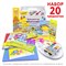 Набор для творчества в подарочной коробке ЮНЛАНДИЯ "ЧЕМОДАНЧИК ТВОРЧЕСТВА" 20 предметов, 880124 - фото 11227549