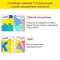 Коврик-пазл напольный 0,9х0,9 м мягкий "Фрукты-овощи", 9 частей 30х30 см, толщина 1 см, ЮНЛАНДИЯ, 664665 - фото 11235276