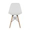 Стулья BRABIX "Eames CF-010", КОМПЛЕКТ 4 шт., пластик белый, опоры дерево/металл, 532630, 2033A - фото 11245287
