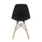 Стулья BRABIX "Eames CF-010", КОМПЛЕКТ 4 шт., пластик черный, опоры дерево/металл, 532631, 2033A - фото 11245297