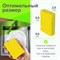 Губки для посуды 9,5х6,5х2 см, КОМПЛЕКТ 2 шт., ЦЕЛЛЮЛОЗНЫЕ (губчатые), LAIMA К1000, 601590 - фото 11255182