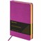 Ежедневник недатированный А5, 138х213 мм, BRAUBERG "Iguana", под кожу, 160 л., лиловый, 114456 - фото 11267454