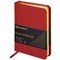 Ежедневник недатированный МАЛЫЙ ФОРМАТ 100x150 мм, А6, BRAUBERG "Iguana", под кожу, 160 л., красный, 114468 - фото 11267466
