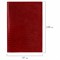 Обложка для паспорта натуральная кожа ящерица, без тиснения, красная, BRAUBERG, 238190 - фото 11269837
