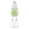 Миксер SCARLETT SC-HM40S15, 400 Вт, 5 скоростей, 2 венчика, 2 крюка для теста, белый/зеленый - фото 11271740