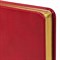 Ежедневник недатированный МАЛЫЙ ФОРМАТ 100x150 мм, А6, BRAUBERG "Iguana", под кожу, 160 л., красный, 114468 - фото 11273156
