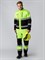 Костюм сигнальный (тк.Балтекс,210) брюки, лимонный/черный - фото 11294149