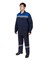 Костюм Производственник СОП (тк.Саржа,230) брюки, т.синий/васильковый - фото 11294907