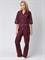Костюм женский Диана (тк.ТиСи), бордовый - фото 11295161