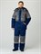 Костюм зимний Нордхард-2 СОП (тк.Смесовая,250) п/к, т.синий/серый - фото 11295235