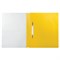 Скоросшиватель пластиковый ЮНЛАНДИЯ, А4, 130/180 мкм, желтый 228677 - фото 11298288